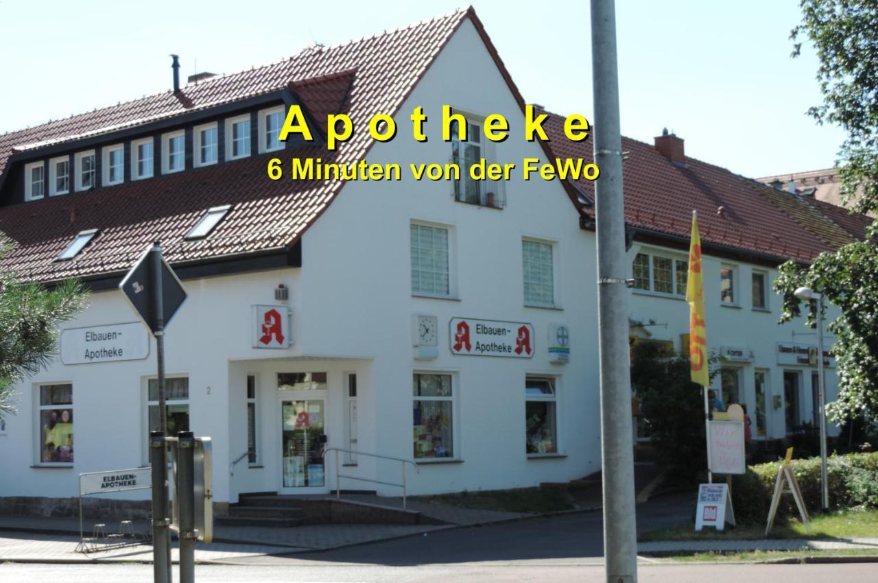 Die Ferienwohnung - Wittenberg An Den Elbwiesen Bagian luar foto