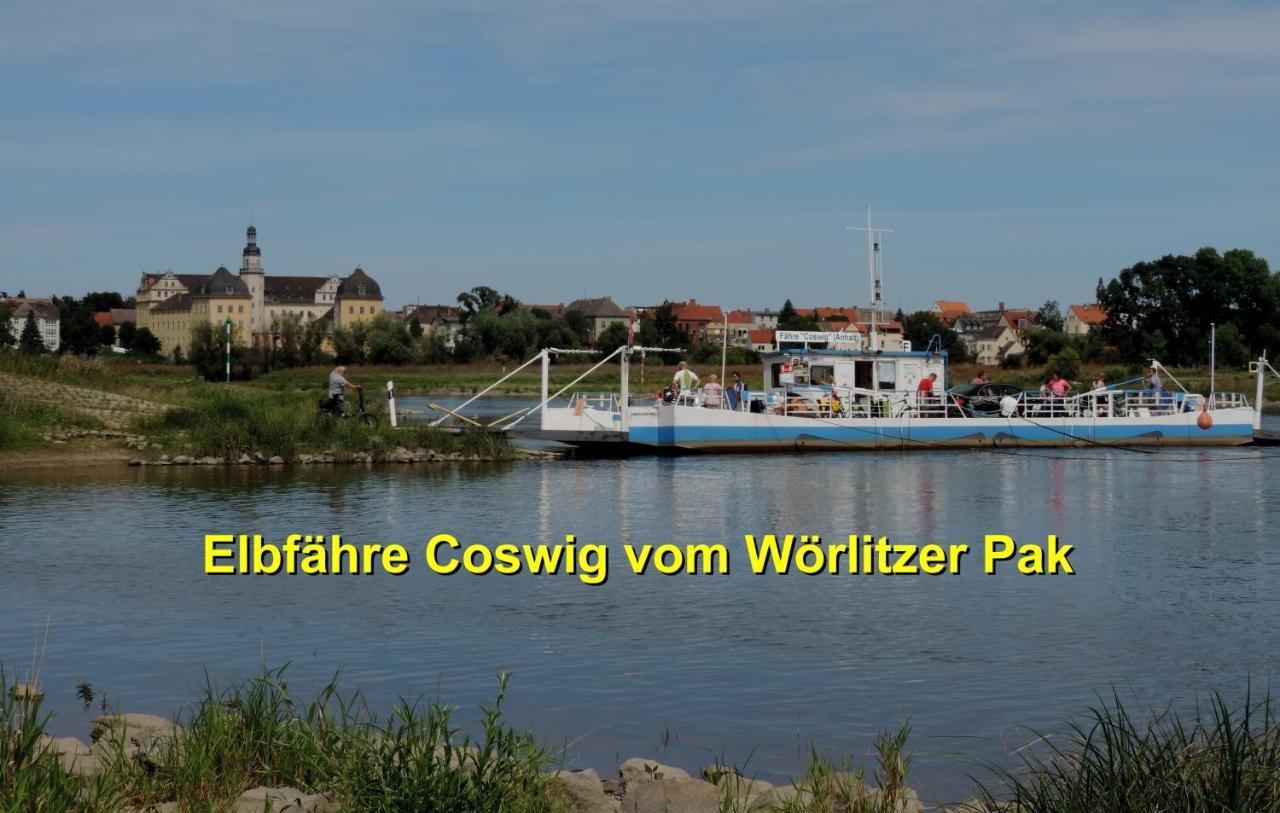 Die Ferienwohnung - Wittenberg An Den Elbwiesen Bagian luar foto